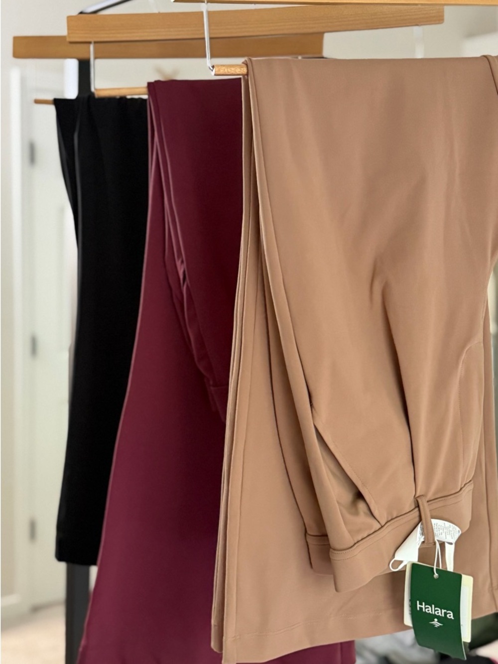NWT Halara High Waist Work Pants Flare Pocket